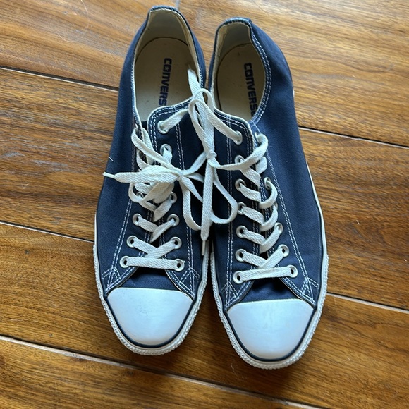 Converse Chuck Taylors Low Top Blue Sz 12 - Picture 8 of 9